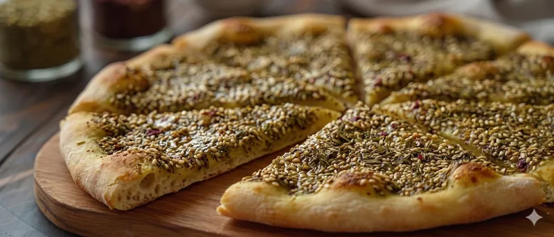 فطائر زعتر Zaatar Pies