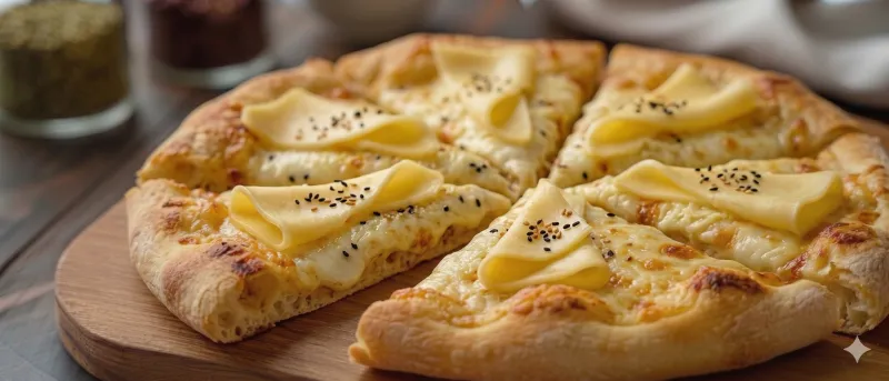 فطائر جبنة وقشقوان Cheese & Cheddar  Pies
